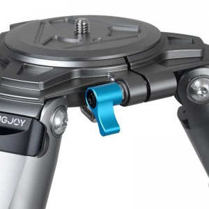 Kingjoy ζεστό πώλησης Αποσπώμενο τρίποδο ινών άνθρακα πόδι για ψηφιακές φωτογραφικές μηχανές