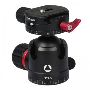 Kingjoy T20 Χαμηλή προφίλ μπάλες με πανοραμική πλάκα ταχείας αποδέσμευσης