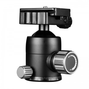 KINGJOY Ελαφριά αλουμινένια κεφαλή τριποδίου για ψηφιακές φωτογραφικές μηχανές DSLR