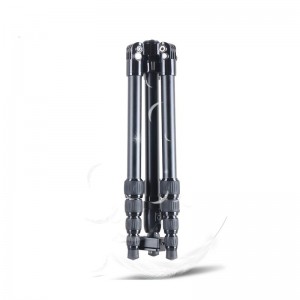 Kingjoy SF056 5 πτυσσόμενα σετ τριπόδων με χαμηλή γωνία λήψης και κεντρική στήλη μπορούν να χρησιμοποιηθούν ως μονόποδα