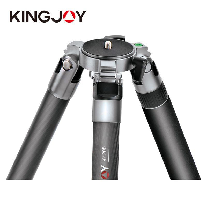 Kingjoy K4008 υψηλό περιθώριο Επαγγελματικό συνδυασμένο τύπο αλουμινίου βαρύ φορτίο υψηλής αντοχής κάμερα βιντεοκάμερα Stand