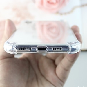 iPhone X \/ iPhone XS TPU + PC διαφανή και αντιαρματική θήκη για κινητά τηλέφωνα