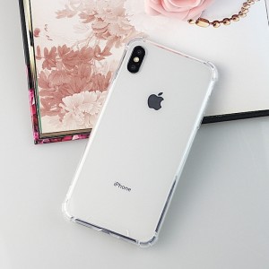 iPhone X \/ iPhone XS TPU + PC διαφανή και αντιαρματική θήκη για κινητά τηλέφωνα