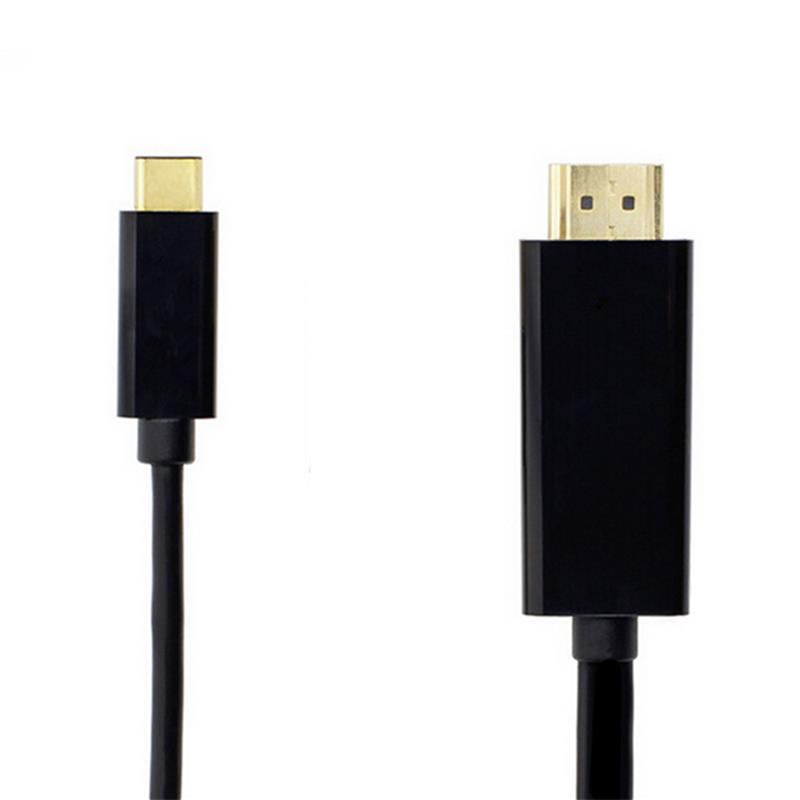 Καλώδιο USB C για HDMI 6ft (4K @ 60Hz), Καλώδιο USB τύπου C για HDMI [Συμβατό Thunderbolt 3] για MacBook Pro 16 '' 2019/2018/2017, MacBook Air / iPad Pro 2019/2018, Επιφάνεια 2, Samsung S10 , κι αλλα