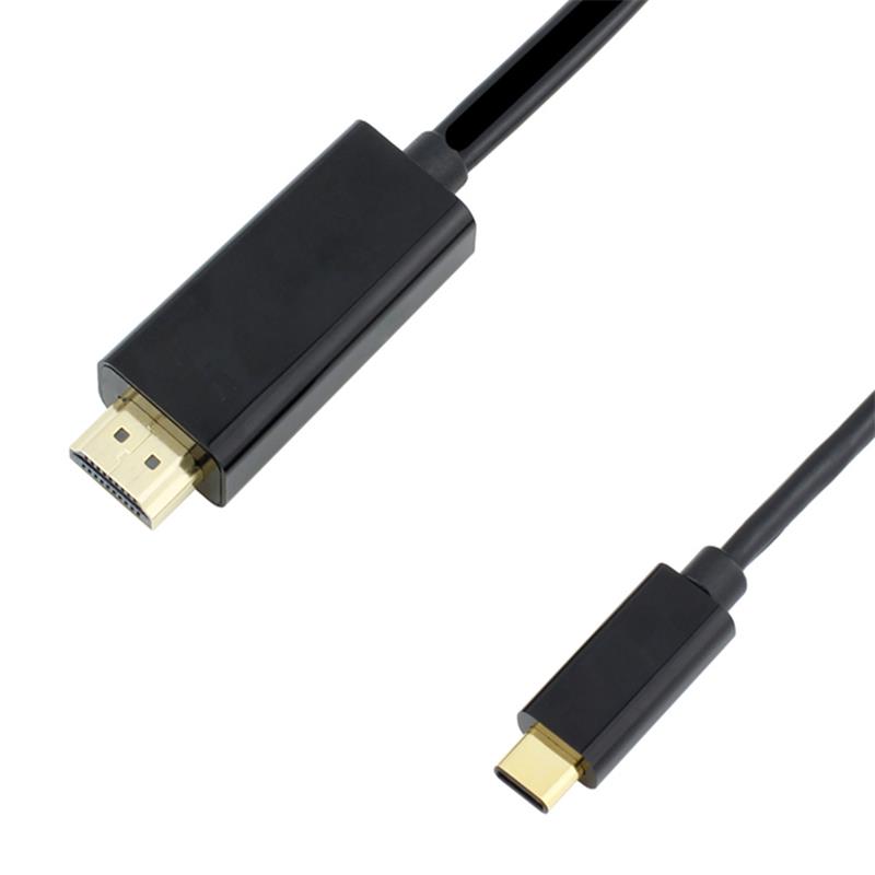 Καλώδιο USB C για HDMI 6ft (4K @ 60Hz), Καλώδιο USB τύπου C για HDMI [Συμβατό Thunderbolt 3] για MacBook Pro 16 '' 2019/2018/2017, MacBook Air / iPad Pro 2019/2018, Επιφάνεια 2, Samsung S10 , κι αλλα