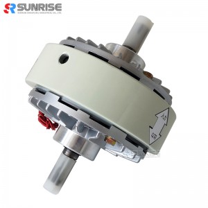 Υψηλής ποιότητας χαμηλής τιμής διπλού άξονα μαγνητική σκόνη συμπλέκτη για μηχανή συσκευασίας σειρά PC