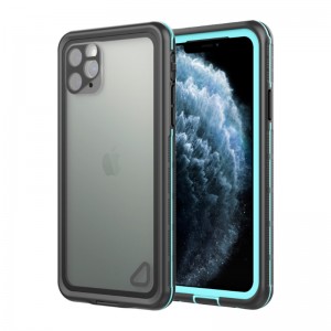 Καλύτερη αδιάβροχη iphone 11 περίπτωση φθηνές αδιάβλητες για τη ζωή υποθέσεις για το iphone11 wt phof για το iphone (μπλε) με διάφανο οπίσθιο κάλ...