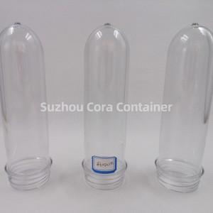 41mm 105g Μέγεθος λαιμού 48mm Plasitc Pet Preform για λάδι νερού ποτών