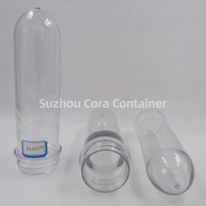 41mm 105g Μέγεθος λαιμού 48mm Plasitc Pet Preform για λάδι νερού ποτών