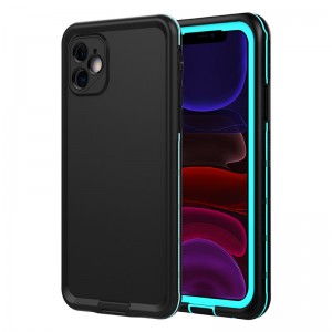 lifense phone case iphone 11 ο καλύτερος αδιάβροχος σάκος για το iphone 11 θήκη για το κινητό κολύμβησης ((μπλε) με συμπαγές χρώμα πίσω κάλυμμα