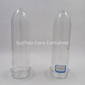 39 χιλιοστά 100 γραμμάρια Μέγεθος λαιμού 46 χιλιοστά πλαστικοποιημένο σκυρόδεμα Plasitc για λάδι νερού ποτών