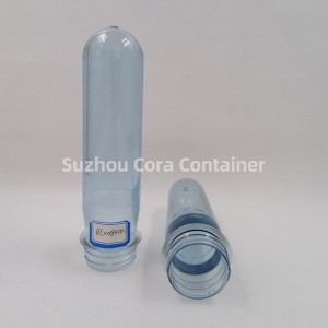 32mm 80g Μέγεθος λαιμού 38mm Plasitc Pet preform για λάδι ποτού νερού