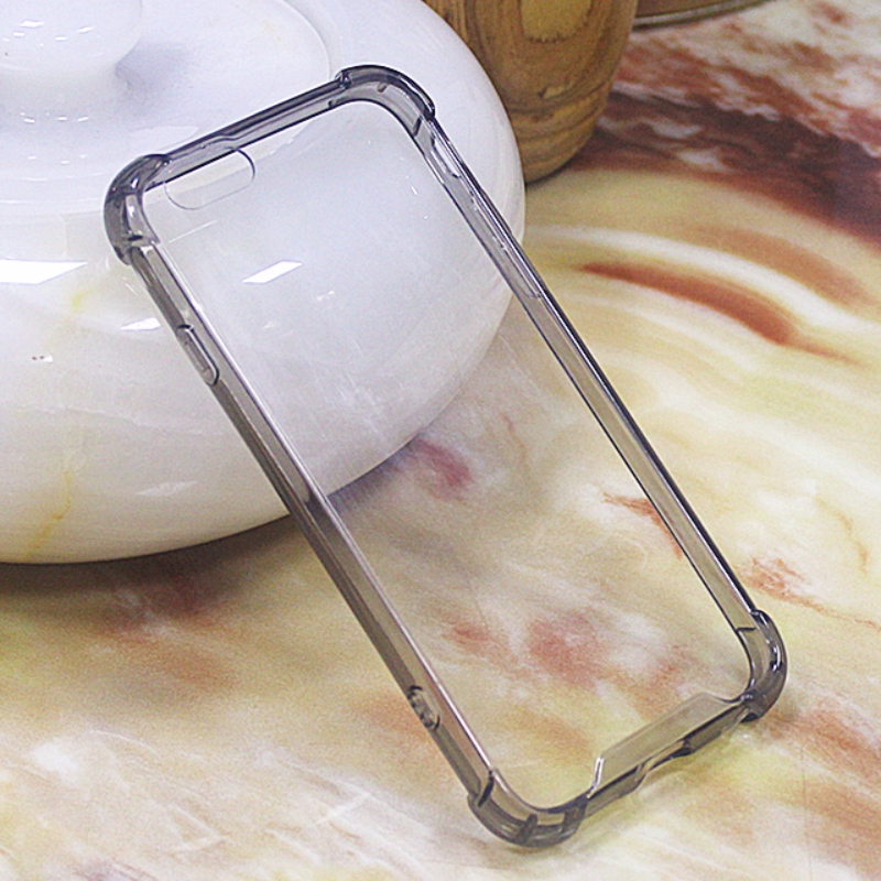 Αντίδραση TPU+PC διαφανής και πολύχρωμη σειρά υποθέσεων κινητής τηλεφωνίας με πολλά μοντέλα