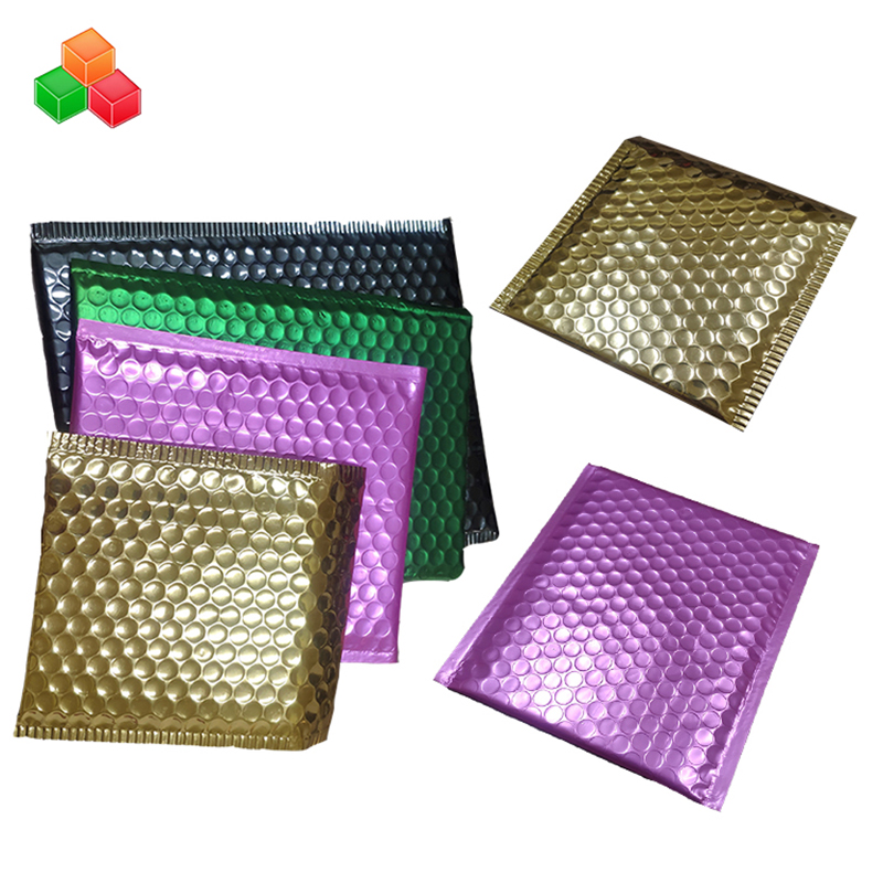 προσαρμοσμένες, παραγεμισμένες πλαστικές σακούλες αλληλογραφίας τυπωμένες φυσαλίδες αέρα αλουμινίου