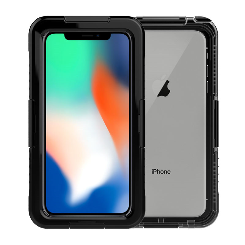 Apple iphone XS Max wterproof περίπτωση για κολύμπι (Μαύρο)