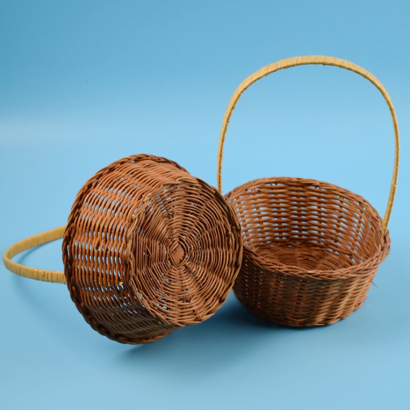 Γυάλινο καλάθι με λαβή