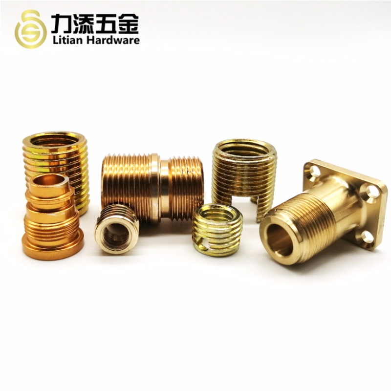 Εργοστάσιο ζεστό πώληση M3-M12 νήμα μπρούντζο κλειδί ένθετο κλειδαριά