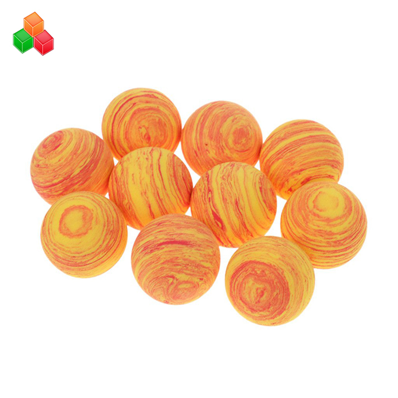 Υψηλής ποιότητας μπάλες από αφρό, προσαρμοσμένο σε μέγεθος, εκτυπωμένες μπάλες αφρού για το γκολφ, μασάζ, παιδική παιδική χαρά