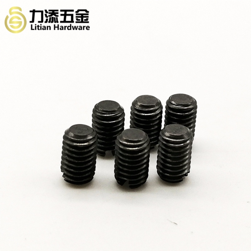 Φυσικό χάλυβες από ανθρακικό χάλυβα M3-M12, κοχλία σετ με στίγματα