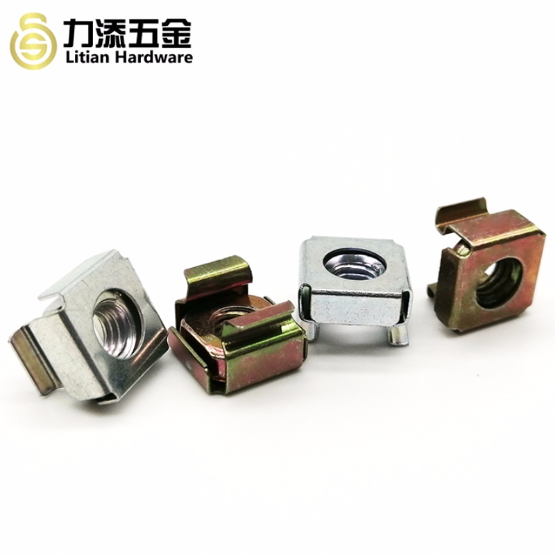 Καυτή πώληση καρυδιών από ανθρακικό χάλυβα από ψευδαργυροποιημένο κλωβό M3-M12 για ντουλάπι