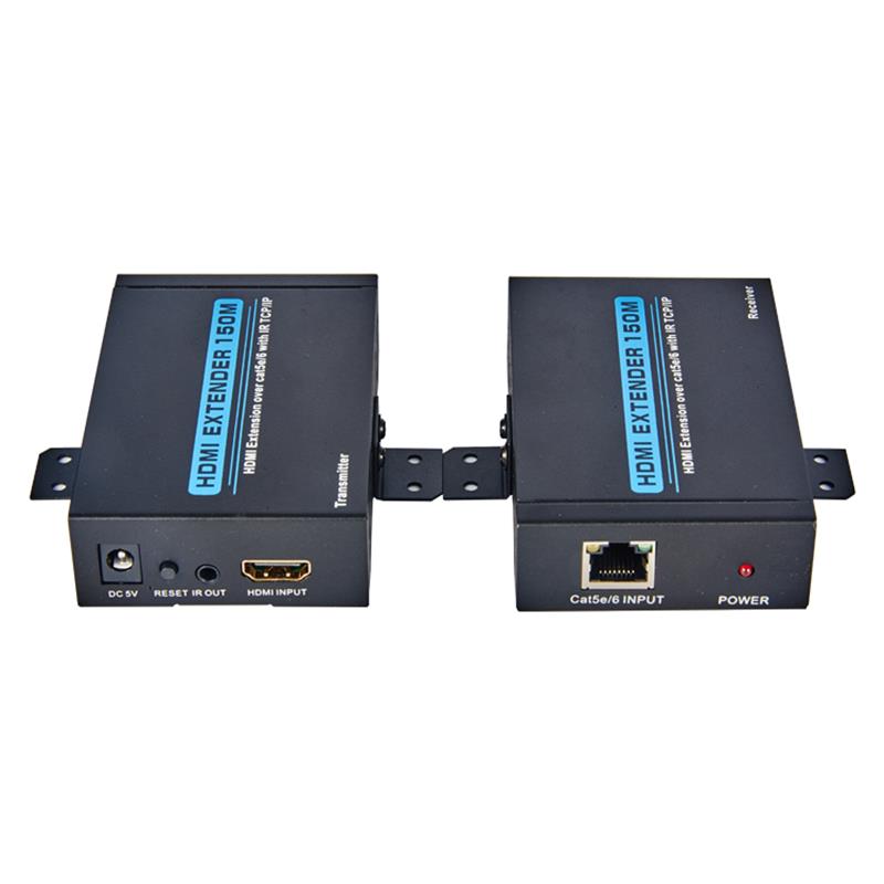 V1.3 HDMI Extender 150 μέτρα πάνω από ένα καλώδιο cat5e \/ 6 Υποστήριξη Full HD 1080P