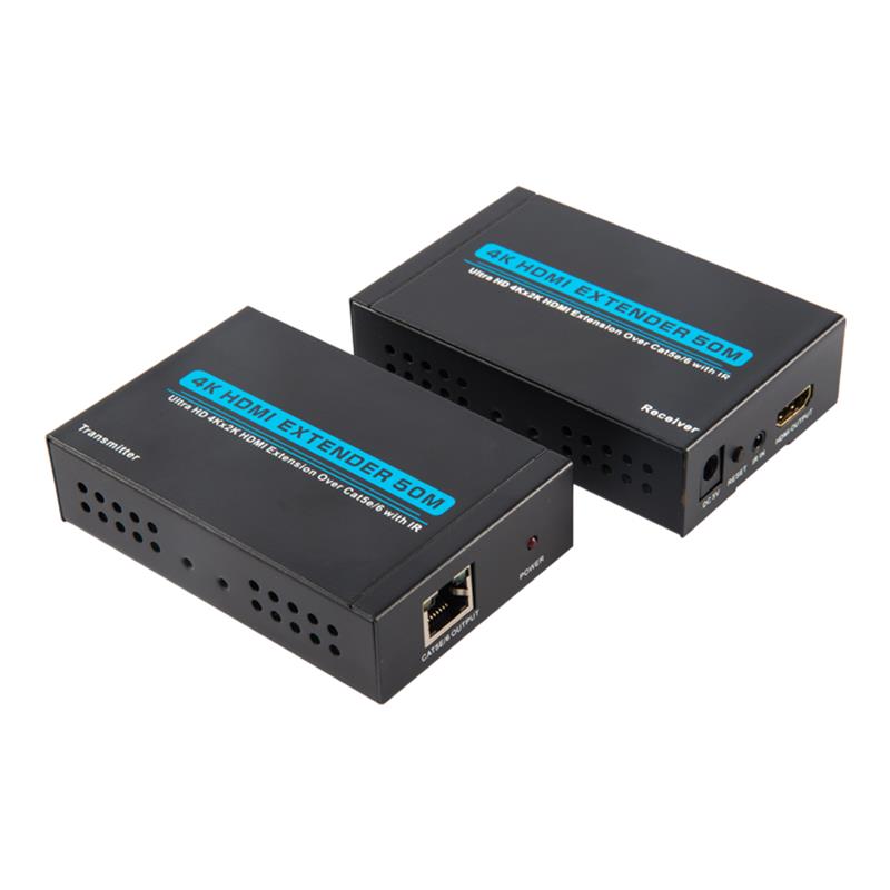 V1.4 4K HDMI Extender 50m πάνω από ένα καλώδιο cat5e \/ 6 Υποστήριξη Ultra HD 4Kx2K \/ 30Hz