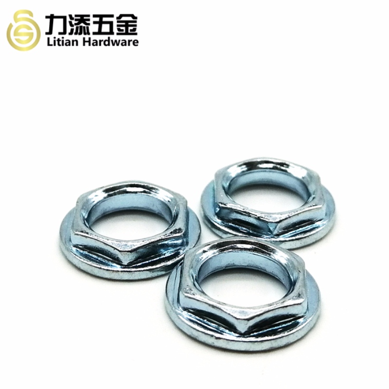 Ψευδάργυρος χαλύβδινος χάλυβας M3-M12 στρογγυλεμένο εξαγωνικό παξιμάδι