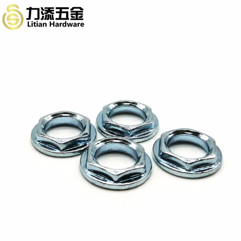 Ψευδάργυρος χαλύβδινος χάλυβας M3-M12 στρογγυλεμένο εξαγωνικό παξιμάδι