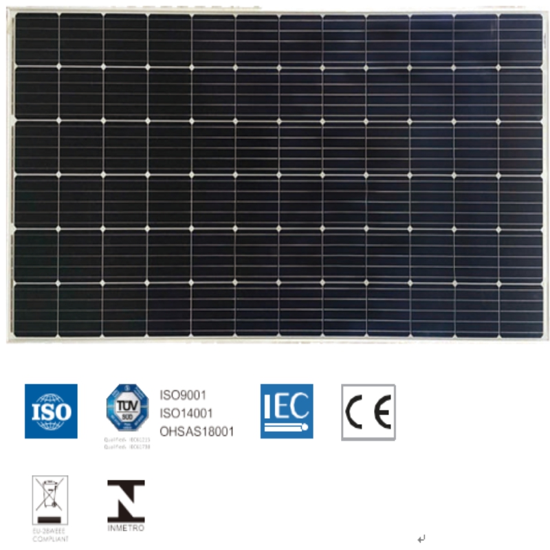 ΥΨΟΣ ΜΟΝΟΚΡΥΣΤΑΛΛΙΚΗΣ PERC ΥΨΗΛΗΣ ΑΠΟΔΟΣΗΣ SYM72-6-360M-380M