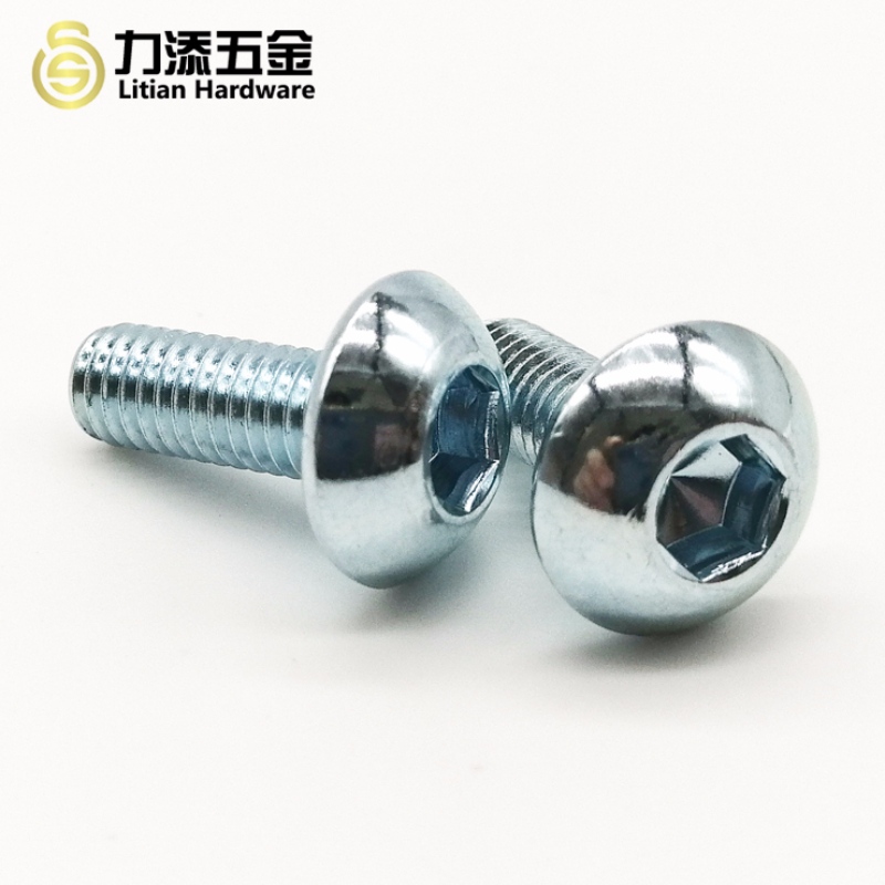 Προσαρμοσμένα κοχλιωτά μπουλόνια από χαλύβδινο ψευδαργύρου