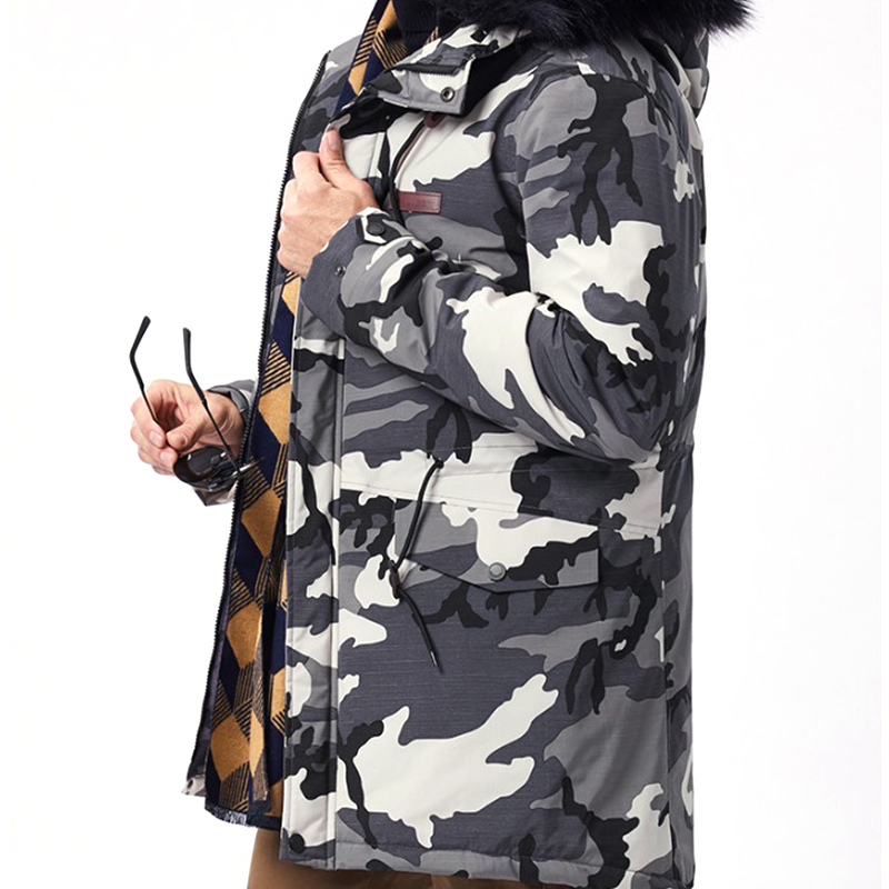 Χειμερινή προσαρμοσμένη μπαταρία USB Ασφάλεια κυνηγιού Bluetooth Θερμαινόμενο μπουφάν 7.4V ή 12V θερμαινόμενα παλτά και ζεστά ρούχα