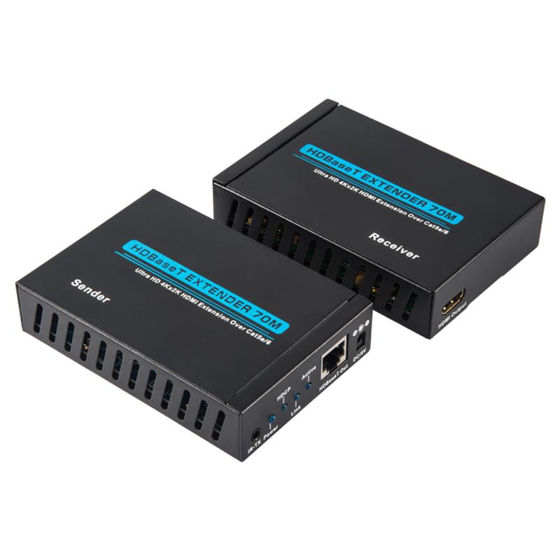 V1.4 4K HDBaest HDMI Extender 100m πάνω από το ενιαίο cat5e/6 καλωδιακό 70m@4Kx2K/30Hz,100m@1080P/60Hz