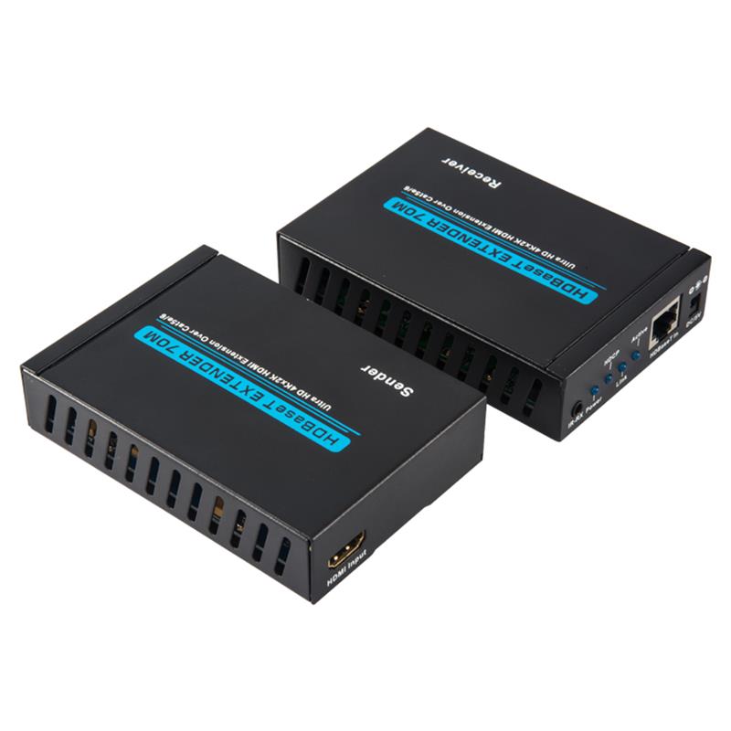 V1.4 4K HDBaest HDMI Extender 100m πάνω από το ενιαίο cat5e/6 καλωδιακό 70m@4Kx2K/30Hz,100m@1080P/60Hz