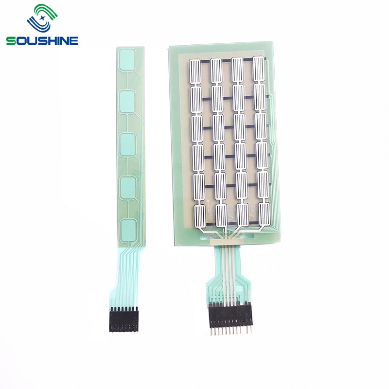 προσαρμοσμένο διάγραμμα κυκλωμάτων διακόπτη χωρητικής μεμβράνης