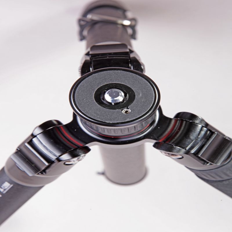 Kingjoy Portable Carbon Fiber Επαγγελματικό ταξίδι Φωτογραφία Τρίποδο με κεφαλή τρίποδα κάμερας 1\/4 \