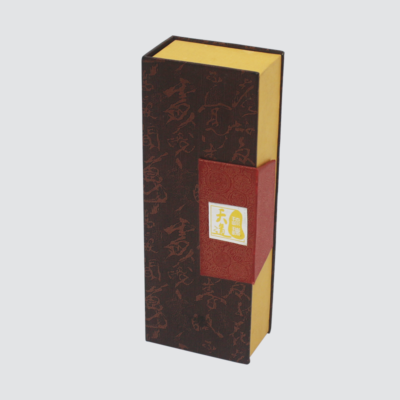 Κλασικό παραδοσιακό χειρογράφημα ανάγλυφο μαγνητικό κάλυμμα Flip κάλυμμα δώρου