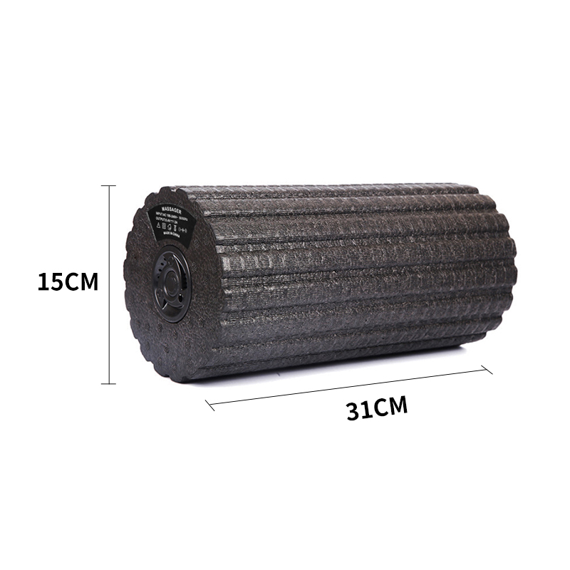 Πολλαπλών λειτουργιών Ηλεκτρικός Δονητικός κύλινδρος αφρώδους κυλίνδρου Yoga 5 κυλίνδρων μασάζ ταχύτητας