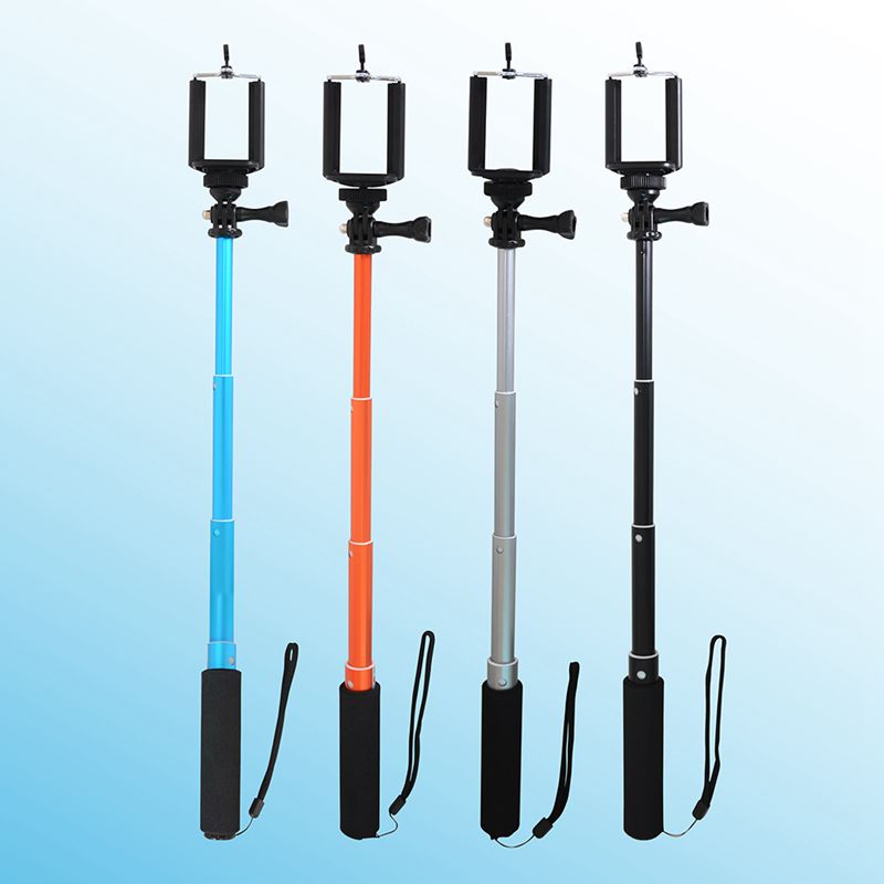 KINGJOY Αλουμινίου 4 διατομής επεκτάσιμη 500 mm μήκος ψηφιακή φωτογραφική μηχανή Selfie Stick H050