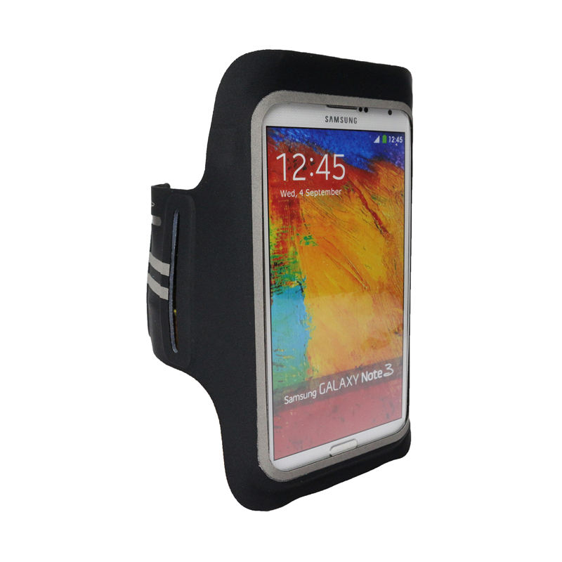 Μαύρο αδιάβροχο κινητό κινητό που λειτουργεί 5.5-6\ μέγεθος