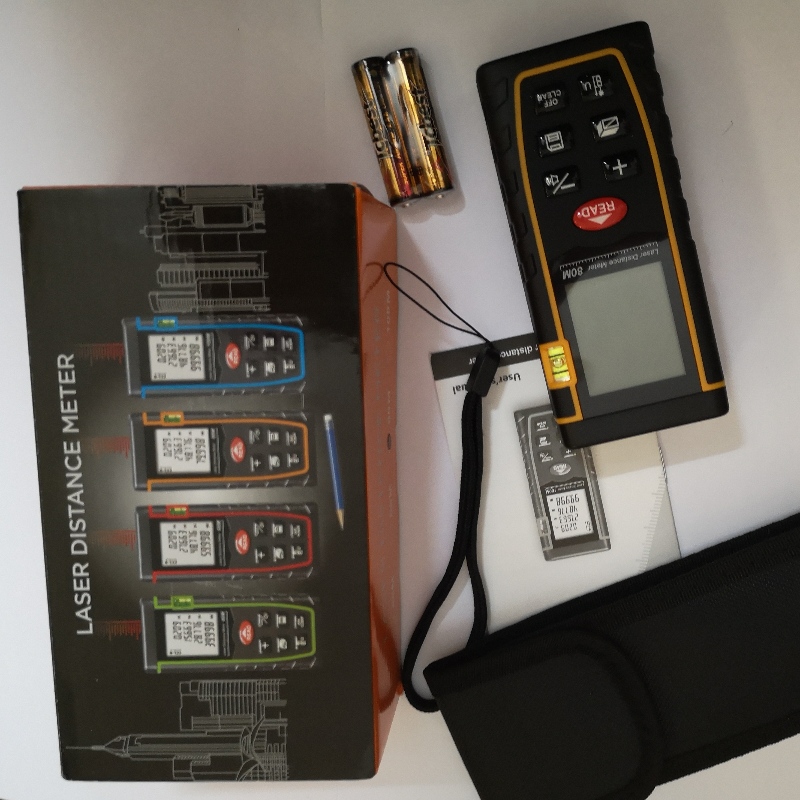 Ψηφιακός μετρητής απόστασης 40Meter 60M 80M και 100 μετρητές