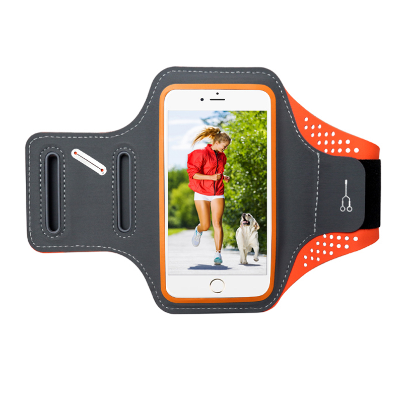 Τρέχοντας SportsFitness Armband Cell Phone Holder Lycra Armband for Phone