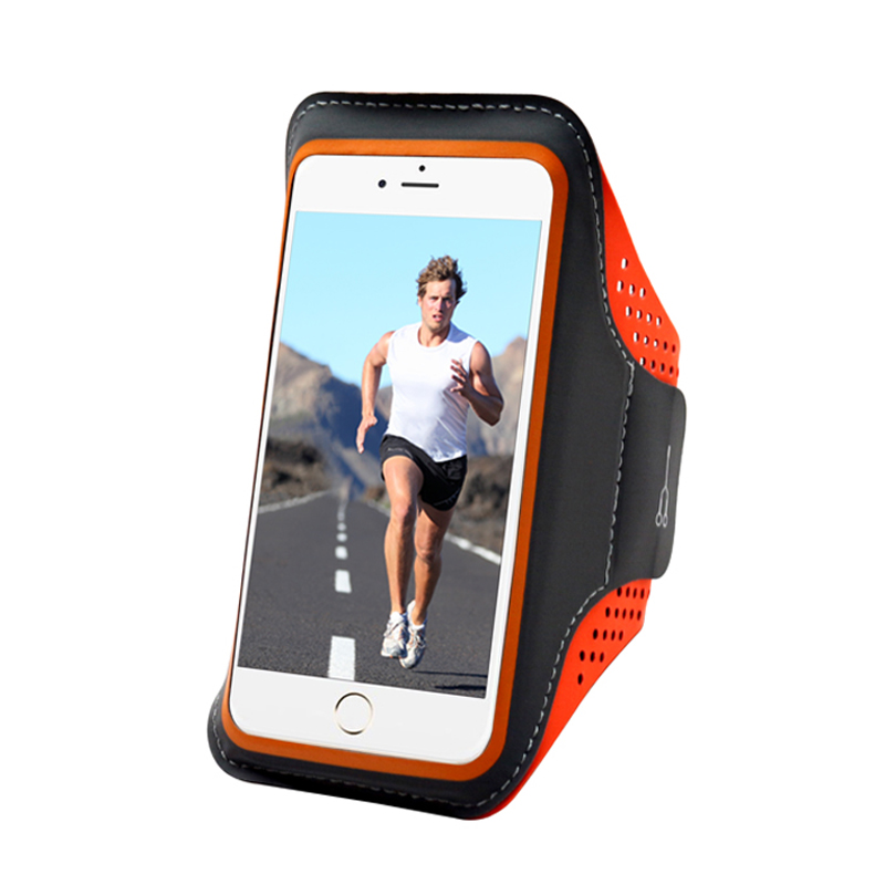 Τρέχοντας SportsFitness Armband Cell Phone Holder Lycra Armband for Phone