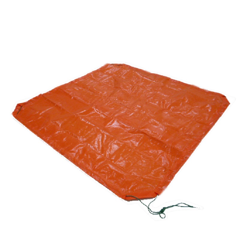 Drawstring φύλλο χλοοτάπητα φύλλο χόρτο συλλογή tarp 9x9 tarp