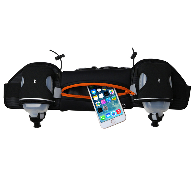 Πακέτο Fanny με κάτοχο μπουκαλιών νερού Τρέξιμο σκυλί περπατήματος τσάντα μέσης πεζοπορίας για γυναίκες άνδρες