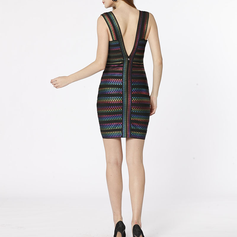 Προσαρμοσμένο μαύρο αλεξίσφαιρο bling foil κομψό στυλό μολύβι bodycon σέξι φόρεμα γυναικεία ενδυμασία για το βραδινό club party