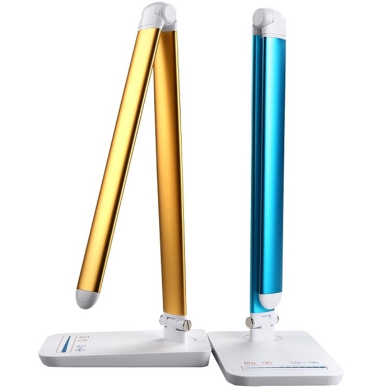 582sc Leds Touch Dimbable Office Pible Led Desk Lamp with μπαταρίας