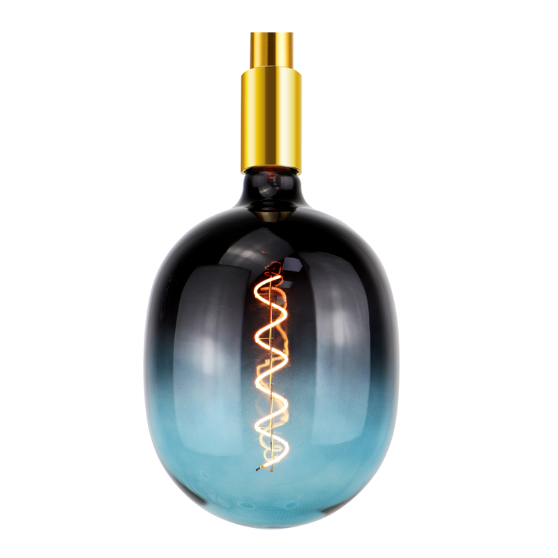 Υψηλής ποιότητας 4W έγχρωμος λαμπτήρας σπειροειδών λαμπτήρων LED