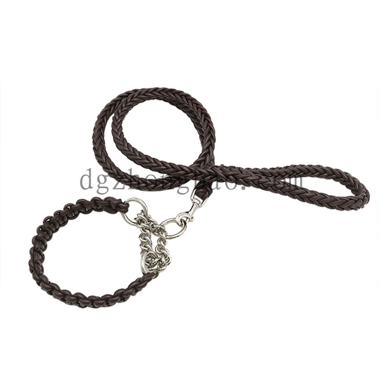 Καφέ χειροποίητο κορδόνι μαντήλι κολάρο