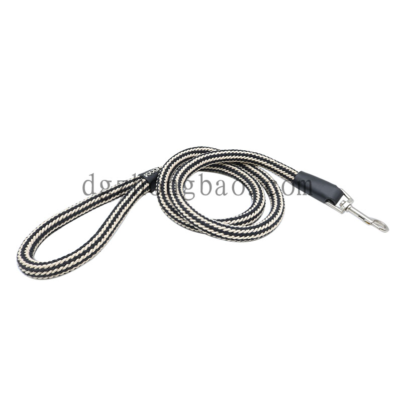 Διπλό πλεκτό νάιλον με λουρί γνήσιου δέρματος