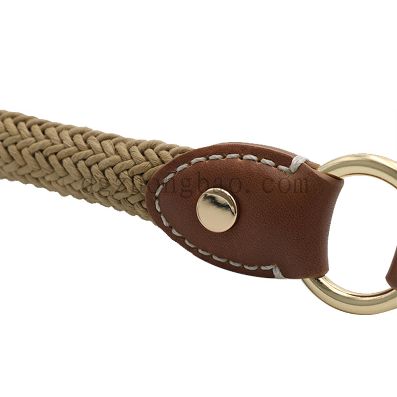 Πλεγμένο λουρί για κατοικίδια σχοινιά κάνναβης